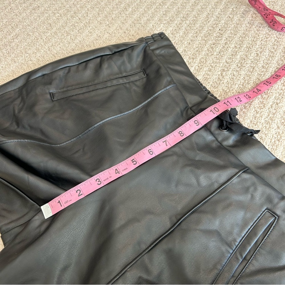 Simply Vera Vera Wang Tapered Faux-Leather Pants - Picture 8 of 9